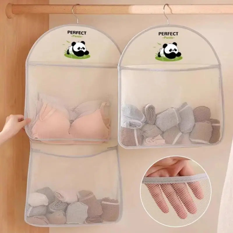 2 3Layer Breathable Wardrobe Organizer Clothes Hanger Large Capacity Qme