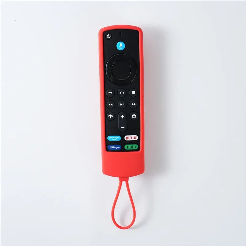 Silicone Remote Pretective Cover For Fire Stick 4K MAX/ 3rd Gen Fire TV Remote Case Glow in The Dark Anti-drop Dustproof Case Qme