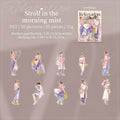 20 Sheets Chill Vibe Aesthetic Character Fashion Daily Life Sticker Pack for Scrapbook Journal DIY Collage Photo Frame Decor Qme 4