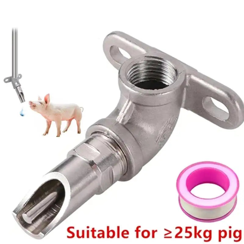 Pigs 1 2 Threaded Suitable Livestock Farm Automatic Piglet Drinker Qme