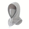 1PC Summer 360 Degree Lightweight Cooling Hood Sun Protection Shroud Mask for Outdoor Activities Fishing Surfing Cycling Hiking Qme Grey