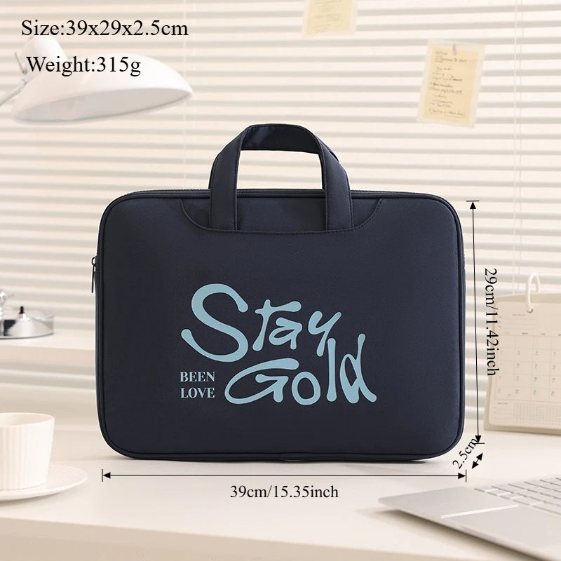 Laptop Tote 1415.6 Inch Laptop Protective Case Commuter Bag for Apple MacBook Huawei Lenovo Xiaomi HP Dell Acer Computer Case Qme LCB-Black15.6