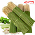 Extended Lemongrass Oil Lemongrass Stick - 45 Minute Burning Time, Artificial Wood Summer Fragrance for Home, Camping, Courtyard Qme 40Pcs