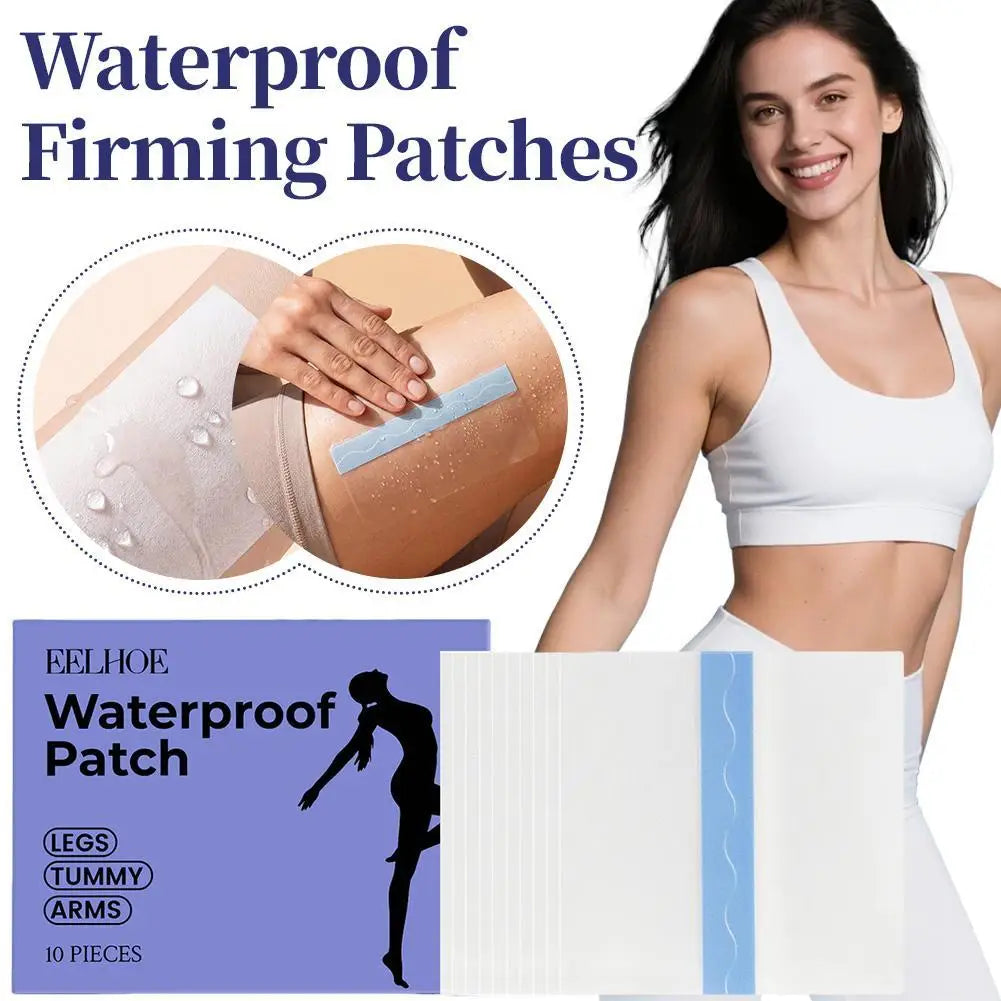 EELHOE Waterproof Skin-Friendly Body Patches Breathable Comfortable Adhesive Patches For Legs Tummy Arms Daily Home Outdoor Care Qme