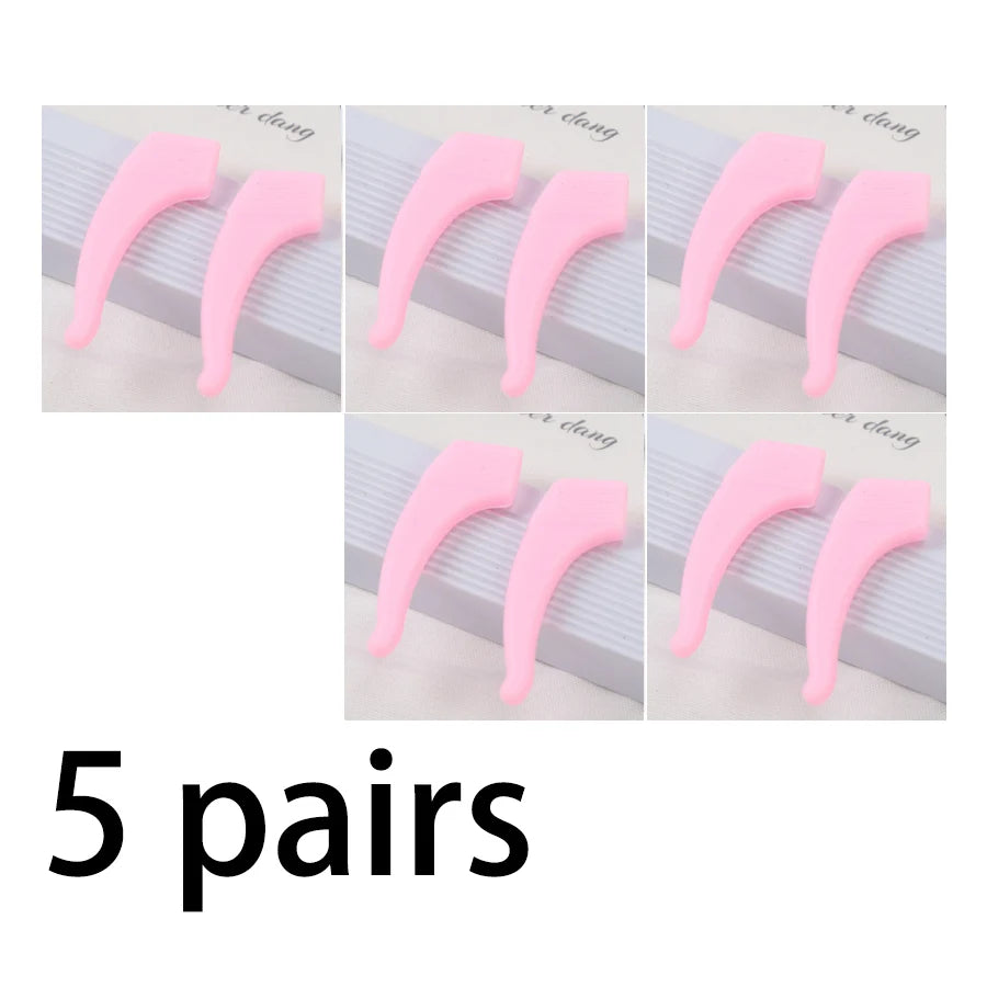 5 Pairs Comfortable Silicone Anti-slip Ear Hooks Women Men Antiskid Qme A4
