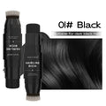 2 In 1 Root Cover Up Stick Waterproof Easy Application Head Root Concealer Long Lasting Sweatproof Temporary Hair Dye Stick Qme A