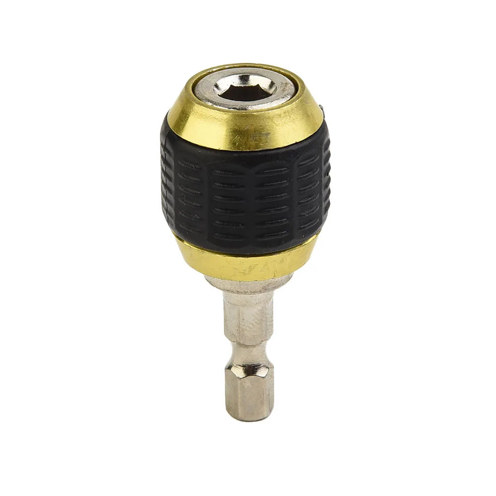 1pc Hex Shank Connecting Rod 50mm Keyless Drill Chuck Driver Quick Change Convertor Drill Bit Holder Drill Chuck Adapter Tools Qme