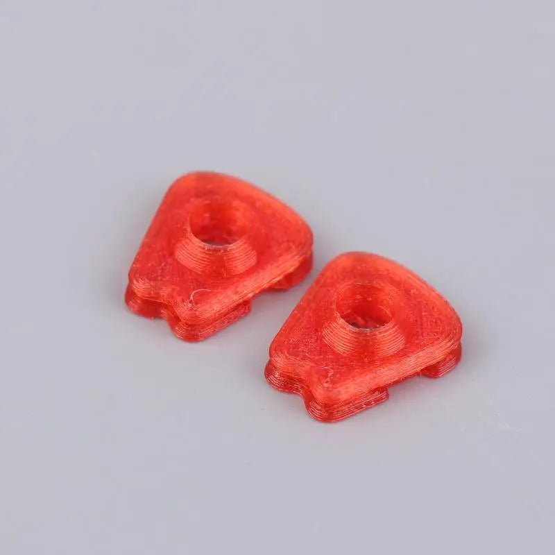 1 O4 Air Unit Lite Antenna Fixed Mount Base 3D Printed Protective Qme red 2pcs