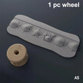 Sand Texture Rollers Footprint Shell Pattern DIY Art Stamp Perfect For Sand Play And Sensory Activities Clay Texture Rollers Qme A5