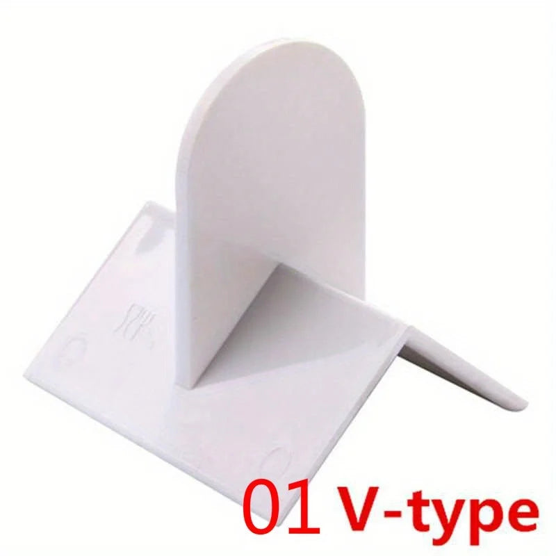 1pc, Fondant Icing Smoother Polisher, Cake Surface Polishing Molds, For Cake Decoration Sugarcraft Scraper Paddle Tool, Qme V type