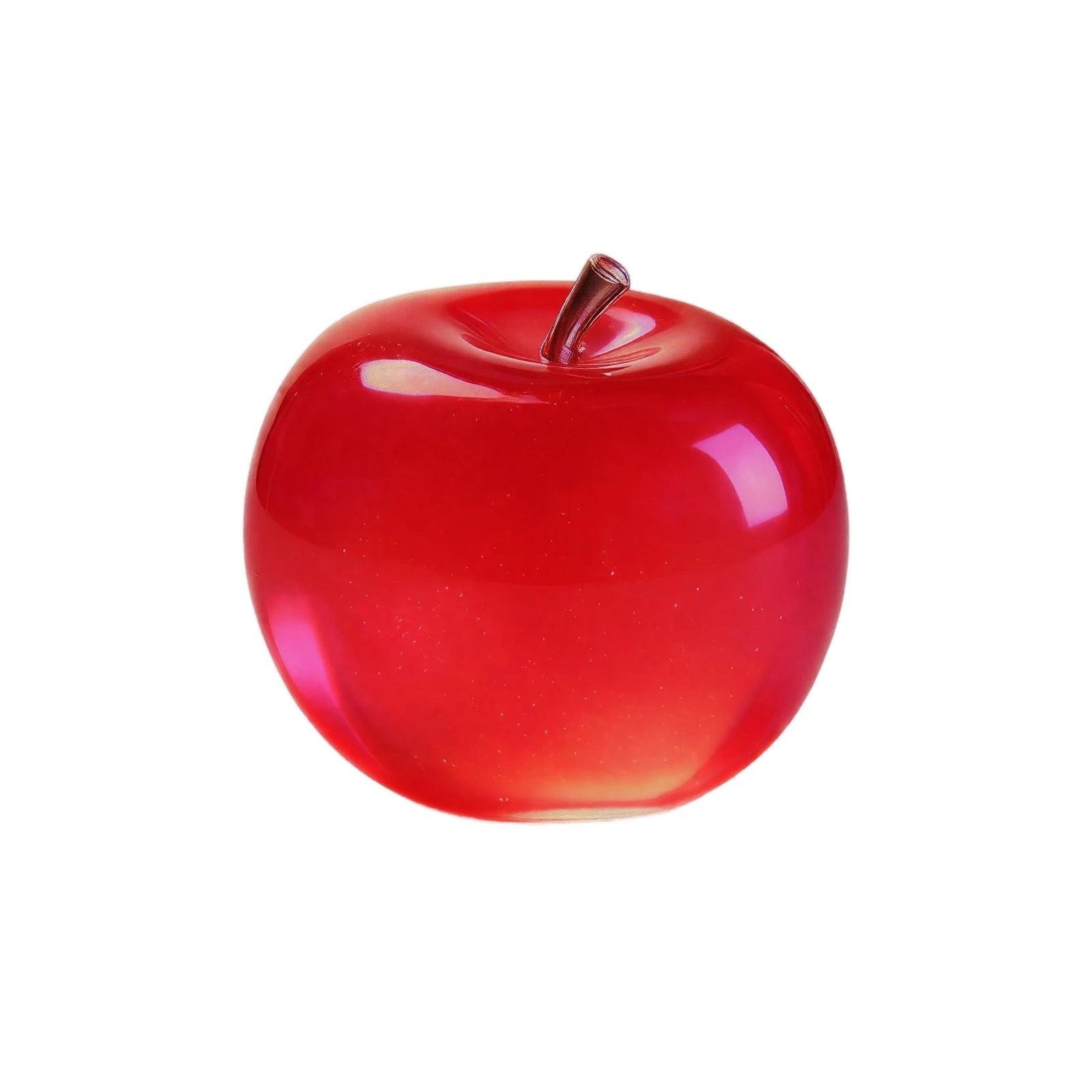 Fun Simulated Apple Slow-rising Gadget Toy Holiday Party Creative Decoration Props Stress-relieving Toy Novety Gift Qme Red One Size