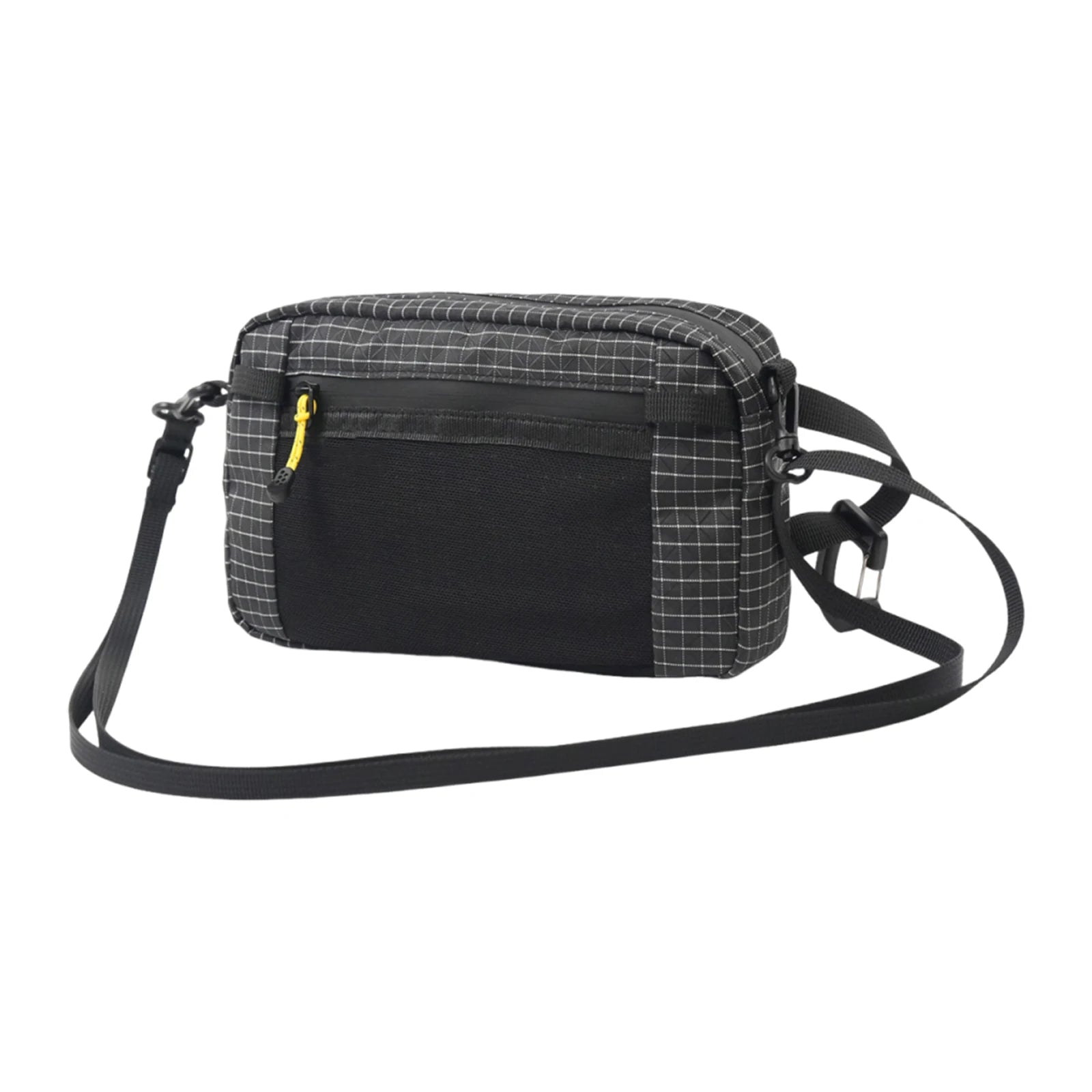 Hiking Hanging Side Pocket Waterproof Multi-Functional Chest Pack Ultralight Adventure Hanging Bag for Camping Outdoor Sports Qme black
