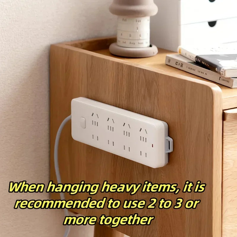 Magnetic Remote Control Holder Wall Mount Adhesive Remote Control Holder Strong Hold TV Remote Holder For Home Office Qme