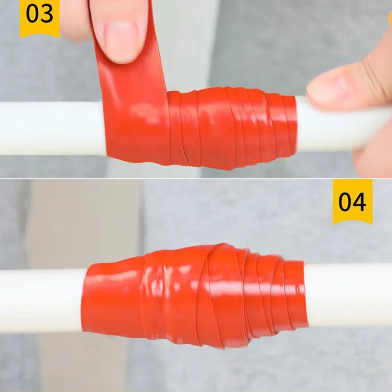 Silicone Self-Adhesive Waterproof Tape Insulation Flame Retardant Silicone High Temperature Resistant Water Pipe, Wire Qme