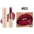Deep Red Matte Lipstick 8 Colors Waterproof Non-stick Cup Lip Balm Makeup Dark Red Lipsticks Velvet Easy To Color Lips Cosmetics Qme 03