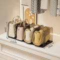 Closet Organizer Transparent Handbag Storage Rack Minimalist Bag Box Qme A4