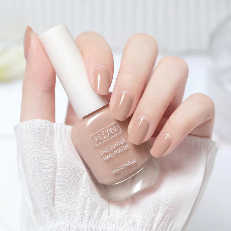Water-based Nail Polish Long Lasting Tearable Quick Dry No Bake