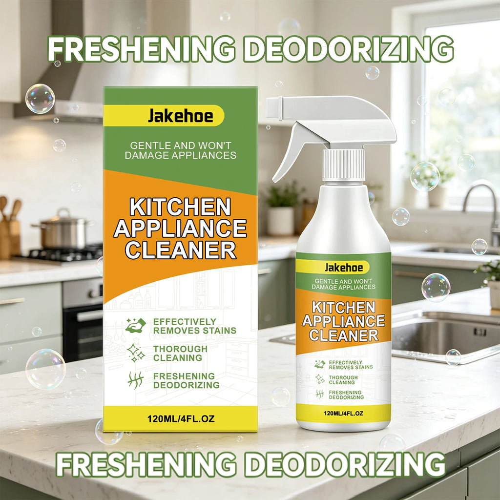 Kitchen Appliance Cleaning Spray Removing Stains Penetrate Grease Elegant Fragrance High-Efficiency Formula Heavy Duty Degreaser Qme