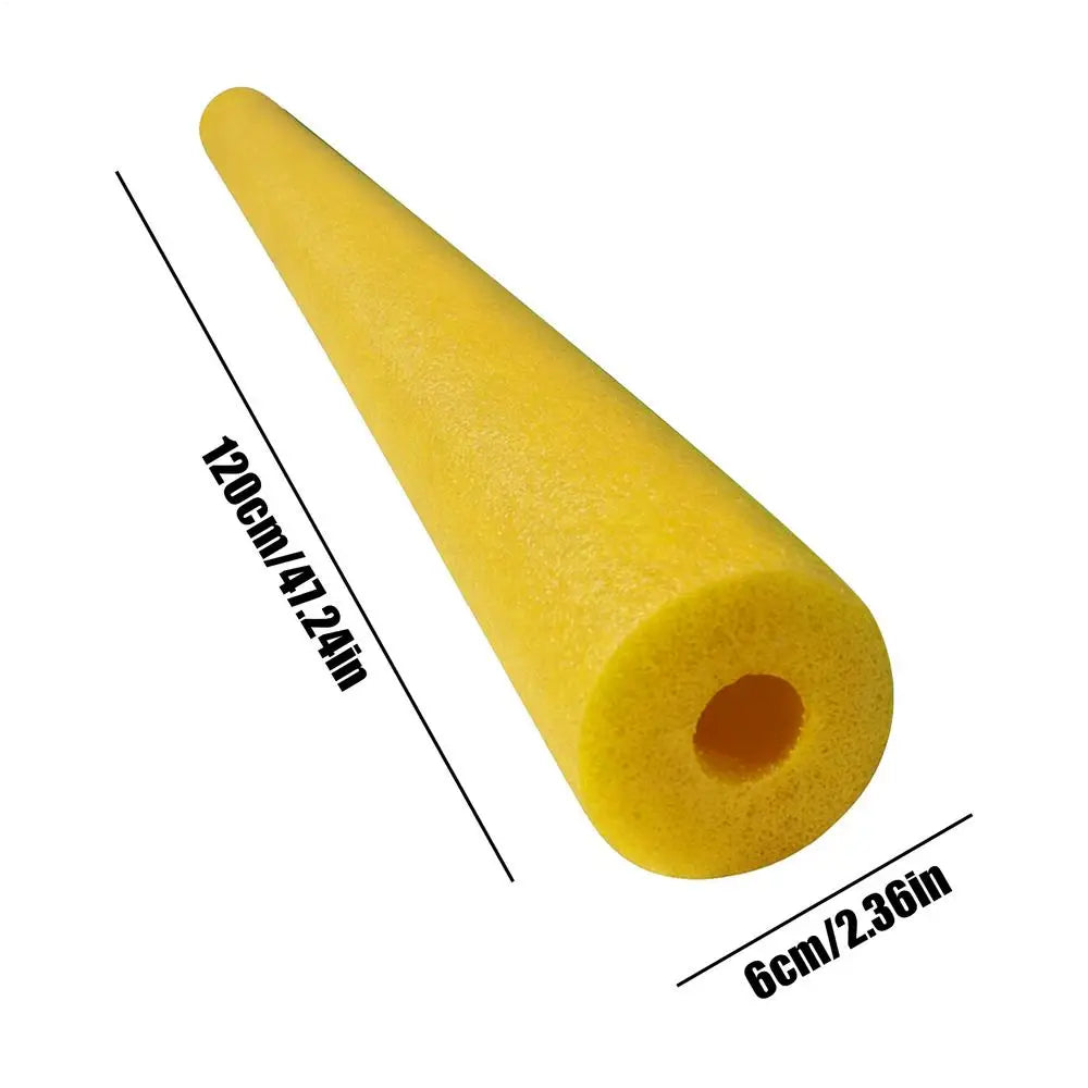 2026 Floating Pool Noodles Colorful Soft Foam Floating Exercise Aid Pool Noodles Tube for Aerobics Craft Projects Parties Water Qme Yellow