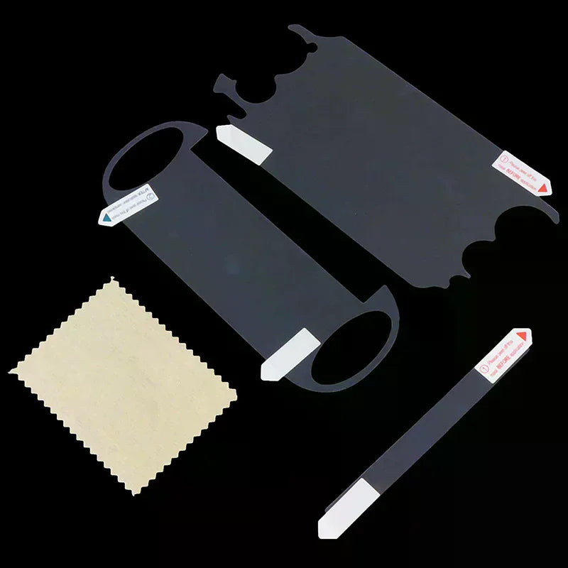 Front Back Screen Protector Film PS Vita PSV1000 2000 Transparent Qme