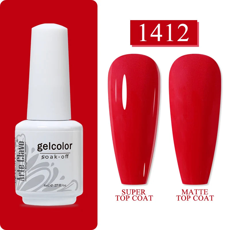 Arte Clavo Art Nails Varnish Base Coat Gel Nail Polish UV LED Lamp