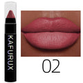 15 Colors Nude Velet Matte Lipstick Pencil Waterproof Long Lasting Qme 02