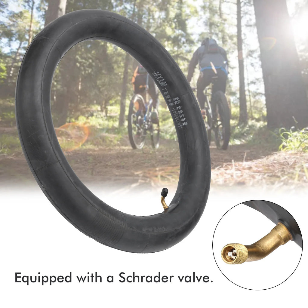 16x3.0 Inner Tube 16x3.0 Electric Inner Tube with Bent Angle Valve Thicken Butyl Rubber Inner Tubes Thicken Inner Tubes Qme
