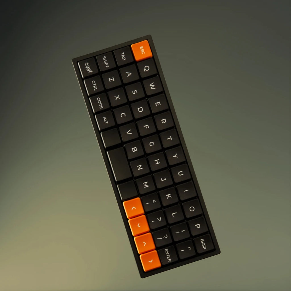 CFX Geonix48 Low profile keyboard Hot-Swap keyboard KIt for Kailh 1350 Choc Low profile Switch Mechanical Keyboard QMK Type-C Qme