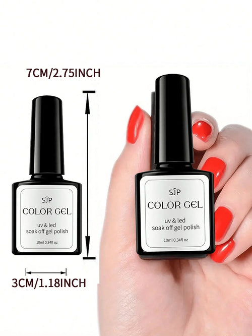 1 5 Bottle Fruit Cat-eye Gel Nail Polish DIY Art Spring Summer Qme