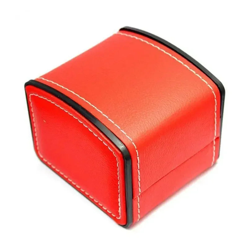 Watch Box Blue Green Gray and Black Flannelette Gift Bag Travel Storage Case Durable Portable Watch Dust Protection Case Qme Red 1