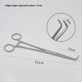 Right-angle Detachable Ligating Forceps Elbow Hemostatic Vascular Qme b