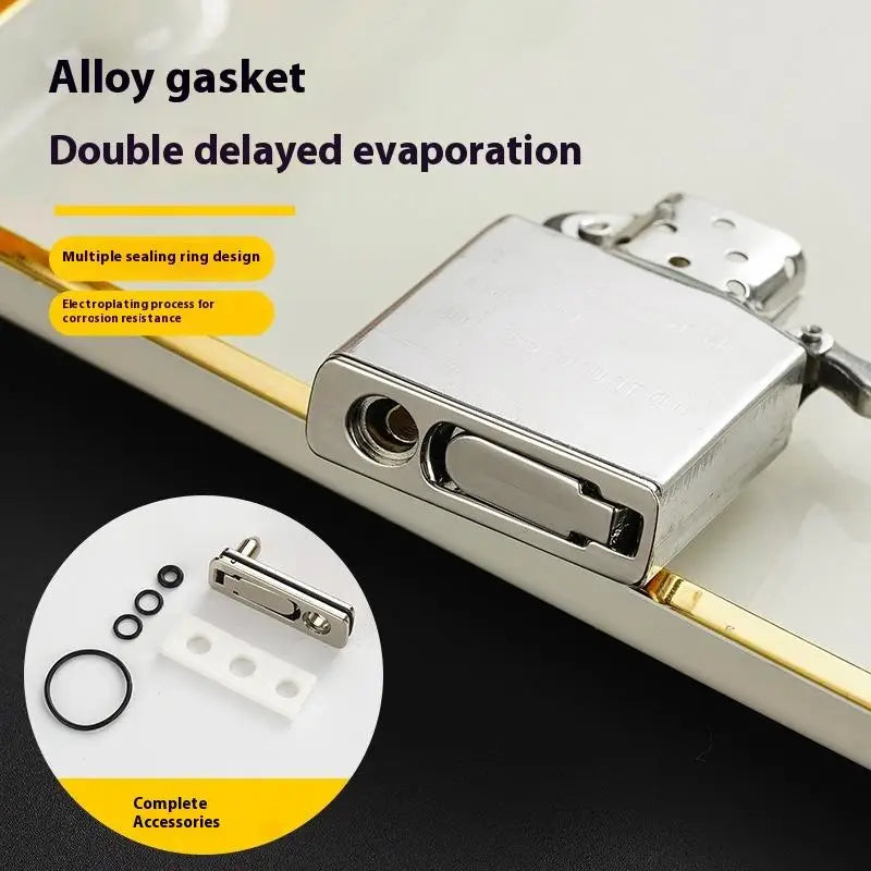Sealing Metal Lighter Sealing Metal Cotton Base For Zip Lighter Regular Inner Liner Modified Base Cotton Reduce Volatilization. Qme