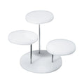 Multi-Tiers Clear Tower Holder for Dessert Anti-slip Acrylic Cupcake Tower Display Bar Party Decor Christmas Wedding Party Decor Qme B
