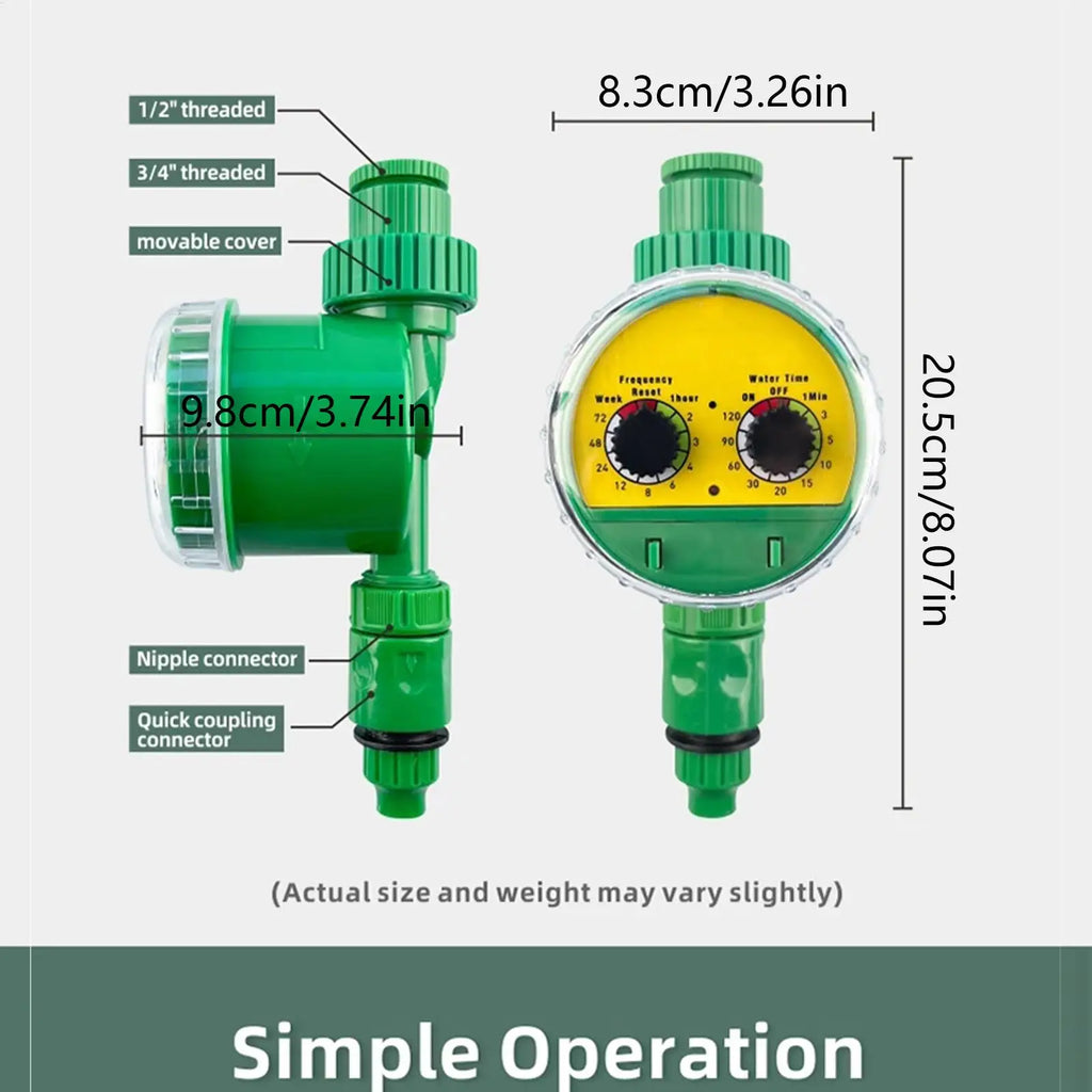 Watering Timers Drip Irrigation Faucet Valve Automatic Hose Timer Qme