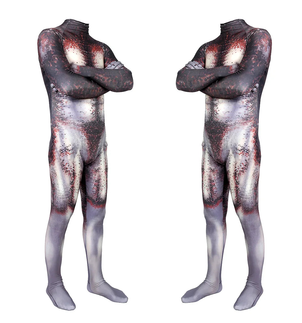 Mens Boys The Predator Cosplay Halloween Costumes Spandex Suit Bodysuit Jumpsuit Adults Kids Qme