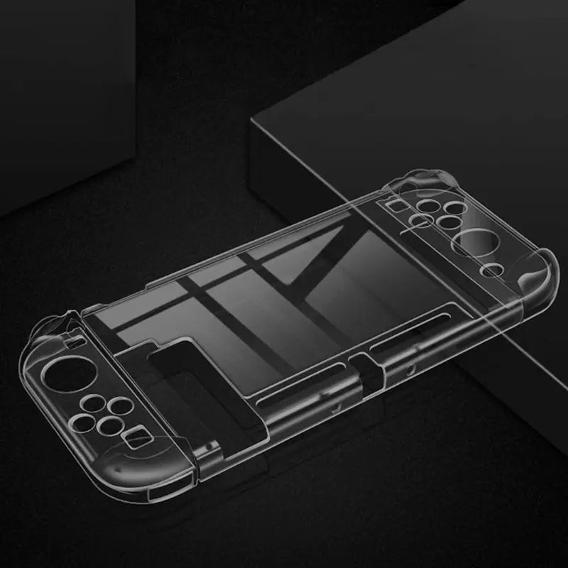 Suitable For Nintendo Switch High Transparency Pc Protective Case Game Console Handle Full Package Ultra Thin Split Protective Qme Transparent shell