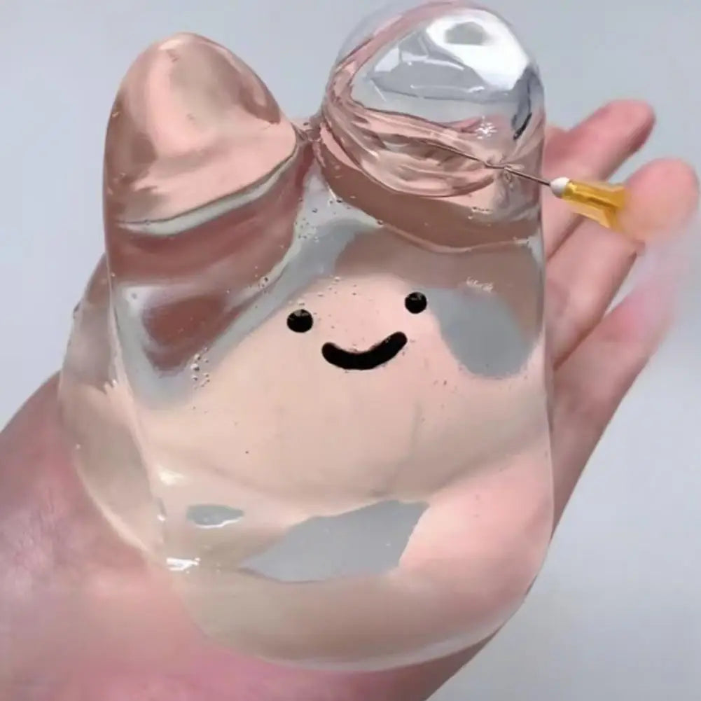 Squishy Toys Silicone Squeeze Toy Stress Relief Cute Soft Anniversary Qme F