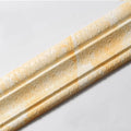 2.3m 3D pattern wallpaper decorative line skirting line decoration self-adhesive waterproof living room wall border sticker Qme yellow 1Pcs2.3mX8cm
