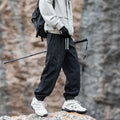 Spring Autumn Three-proof Charging Pants Outdoor Tide Functional Qme black L