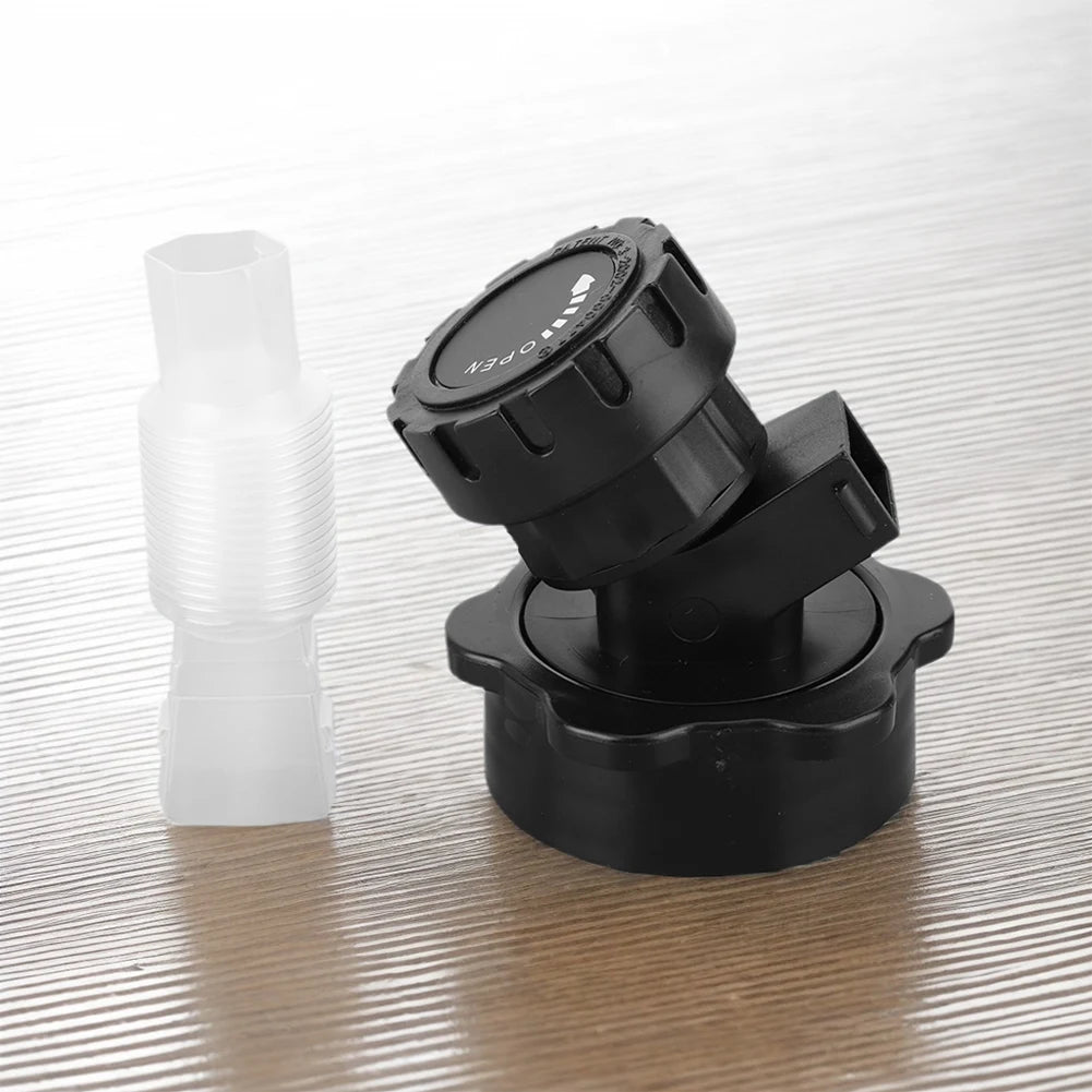 Outdoor Water Faucet with Extender Hose Portable Faucet Replacement Camping Water Jug Tap Water Bucket Accessories Qme
