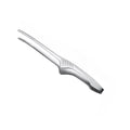 1Pcs Stainless Steel Food Tongs Korean Barbecue Bbq Steak Clip Multi-purpose Food Clips Kitchen Gadgets Barbecue Accessories Qme Silver