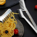 Multifunctional Stainless Steel Food Clip Barbecue Spaghetti Tongs Qme Default Title