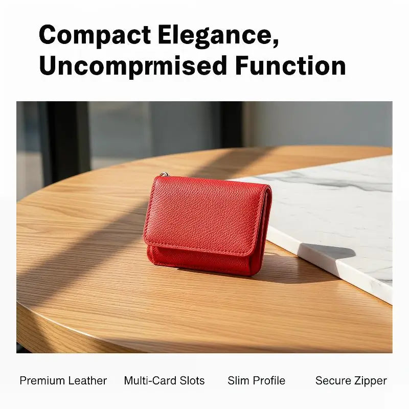 Korean Version Women's Coin Purse Short Fashion Multifunctional Qme