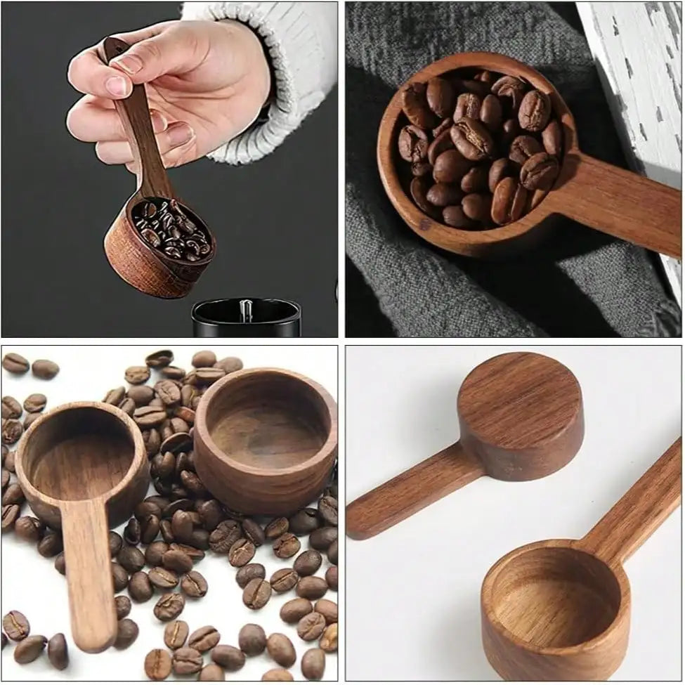 Coffee Spoon Grinding Measuring Ground Beans Tea Soup Cooking Stir Qme