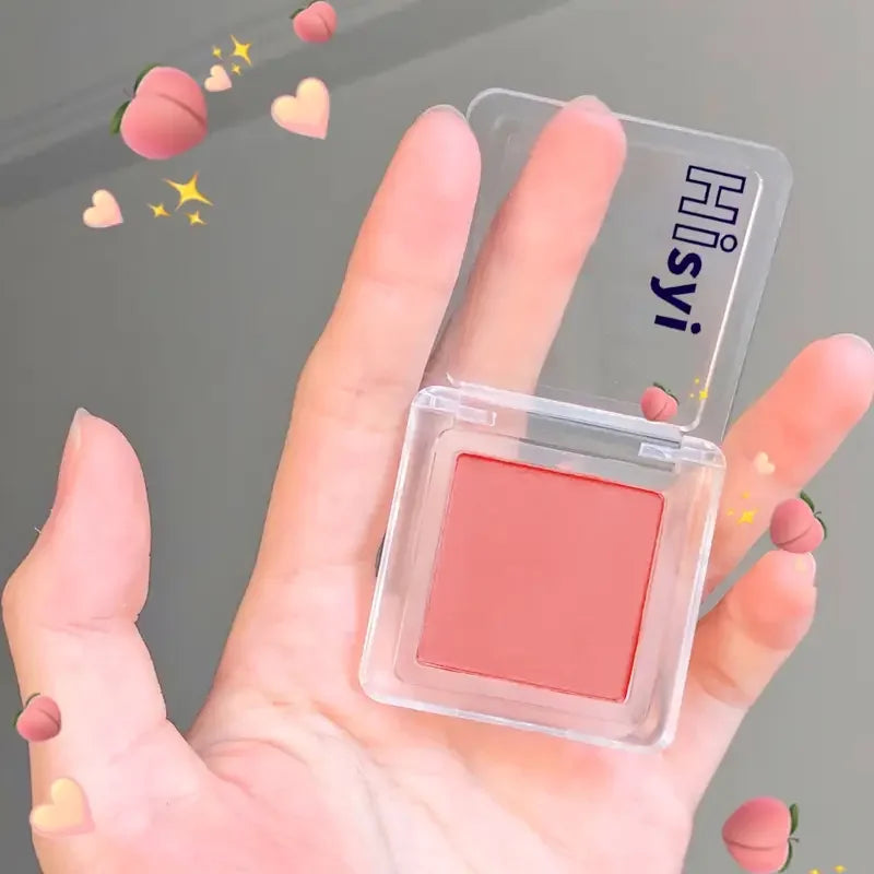Monochrome Blush Palette - Rich & Pigmented Matte Rouge for Contouring & Highlighting, Long-Lasting, Essential for Autumn/Winter Qme