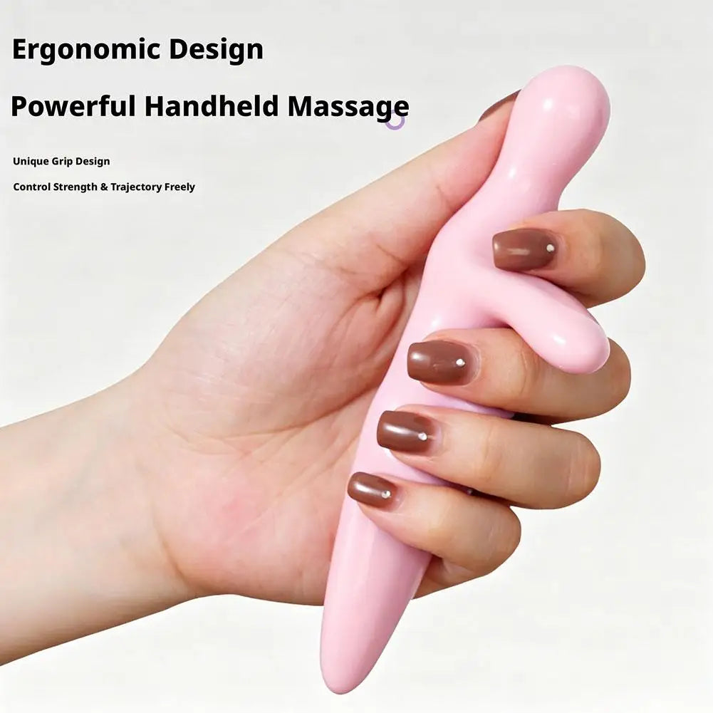 Manual Trigger Point Massage Tool Thumb Saver Deep Tissue Whole Body Qme