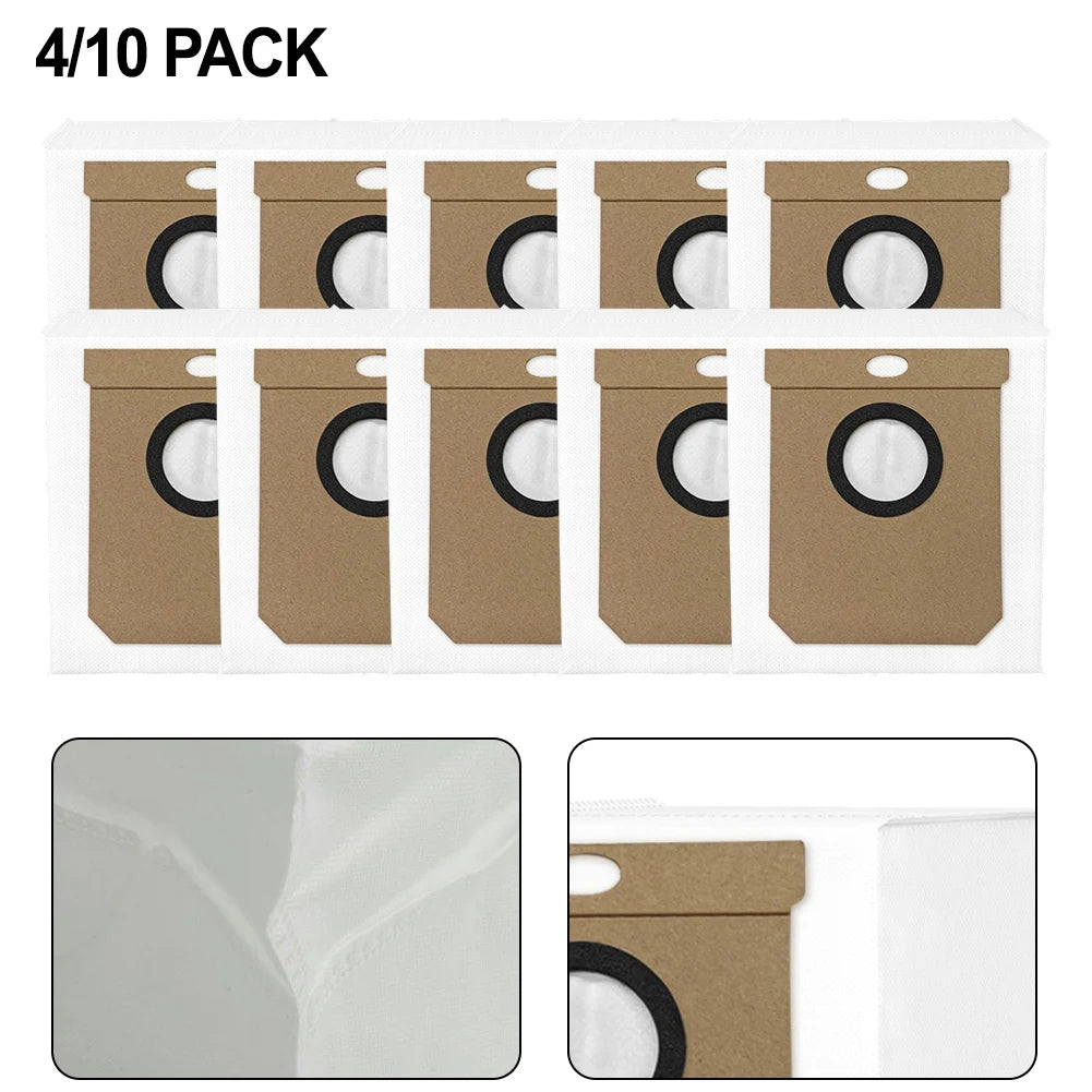 Base Station Dust Bags, For Deerma DEM-X70 / DEM-S30 Stations Dust Collector Robot Vacuum Cleaner Bags Replacement Qme