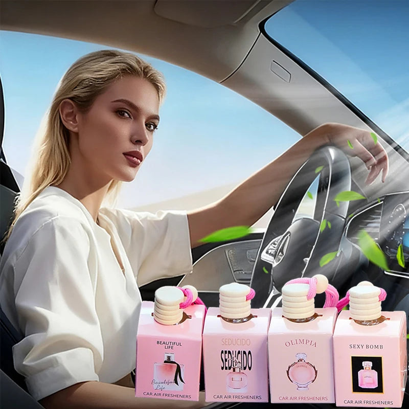4-piece Car Perfume Long-acting Air Freshener Interior Accessories Qme