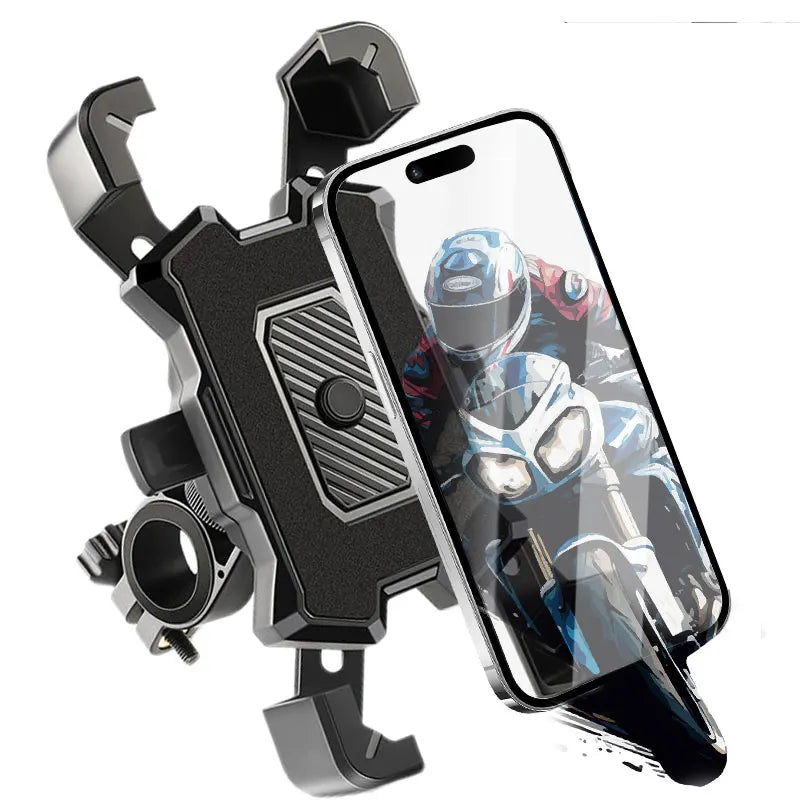 Phone Holder Bike Moto 360 View Universal Bicycle 4 7- Mobile Stand Qme