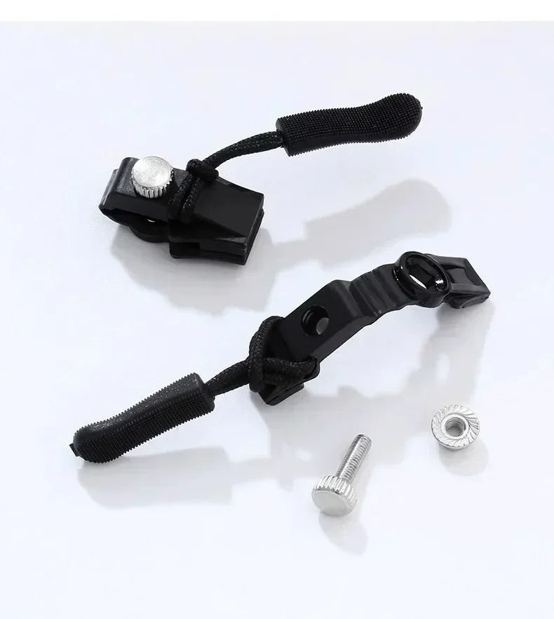 Universal Zipper Repair Kit Quick Instant Detachable Zipper Head Replacement Zipper Slider Pull for Jacket Bags Coat Free Sewing Qme